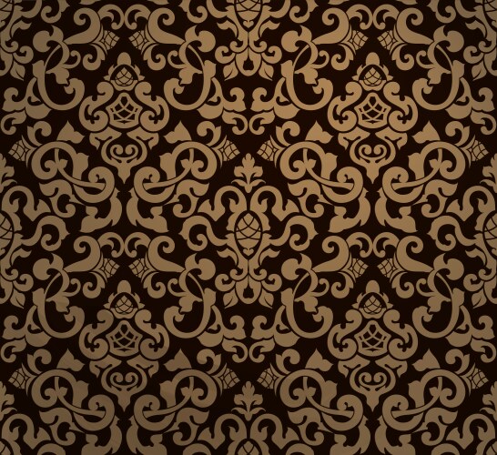 Vintage seamless pattern Royalty Free Vector Image