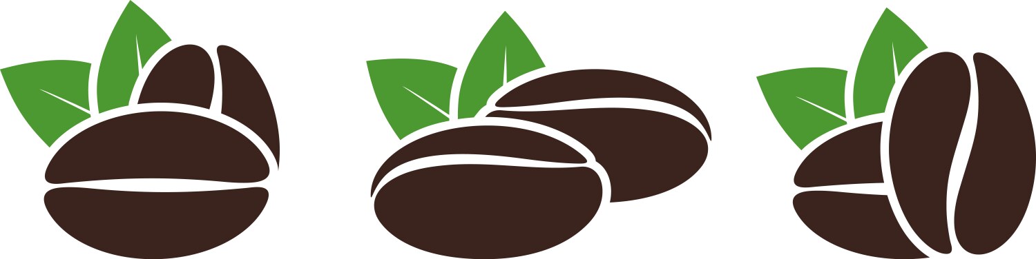 Coffee bean Royalty Free Vector Image - VectorStock