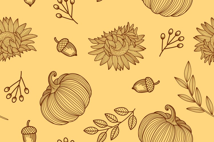 Line Design For Fall Fall line Vector Images & Graphics for Commercial Use | VectorStock