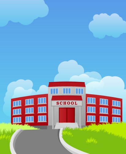 School Building Drawing Vector Images (over 5 500)