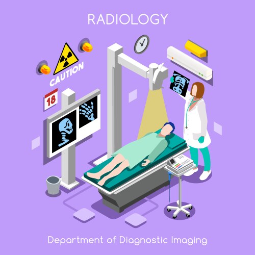 hospital 02 people isometric vector