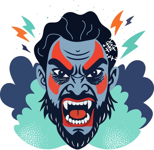 Angry Sticker Vector Images (over 26,000)