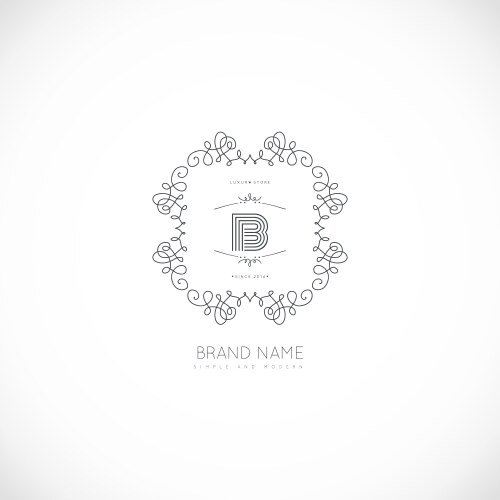 Initial ac beauty monogram and elegant logo design