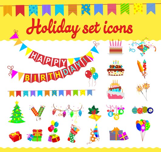 Festive background with carnival Vector Image