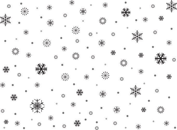 Snowflakes Black and White Vector Images (over 120,000)