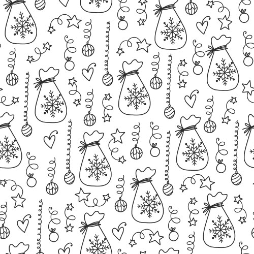 Doodle pattern Royalty Free Vector Image - VectorStock
