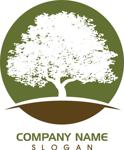Kids tree logo icon design Royalty Free Vector Image