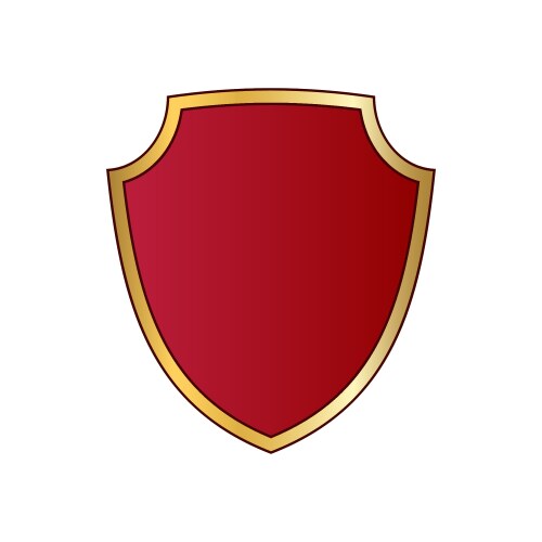 Shield and laurel wreath Royalty Free Vector Image
