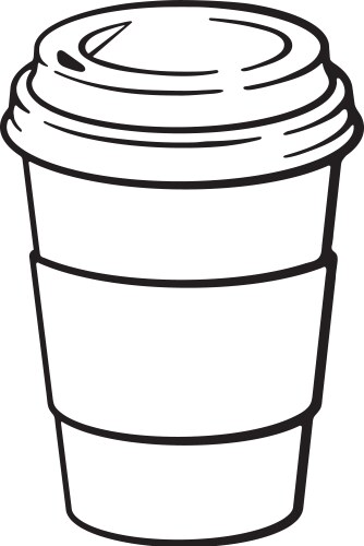 Coffee Cup Outline Vector Images (over 49,000)