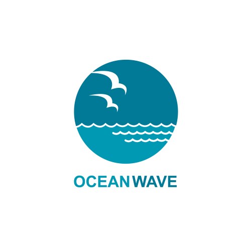 Ocean icon design vector image