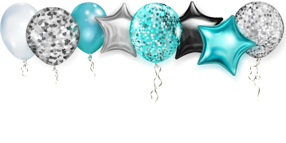 Color Bolonge Colored balloons Royalty Free Vector Image - VectorStock