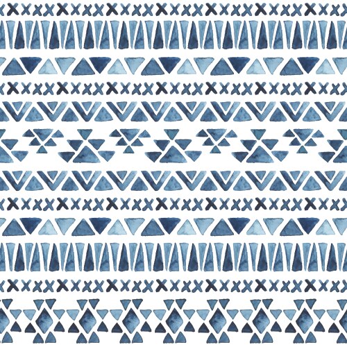 Seamless aztec pattern Royalty Free Vector Image