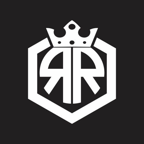 Bs logo monogram with emblem shape combination Vector Image