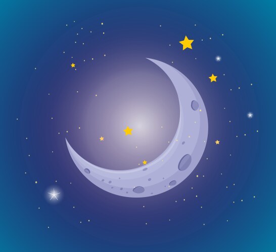 Diagram showing flight path to moon Royalty Free Vector