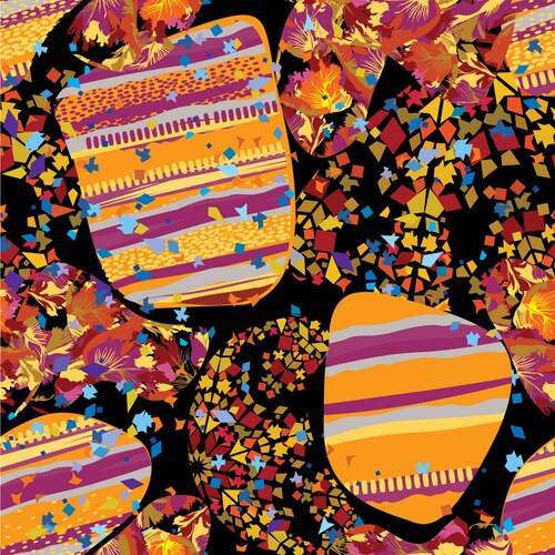 Abstract geometric mosaic seamless pattern – Royalty-Free Vector ...