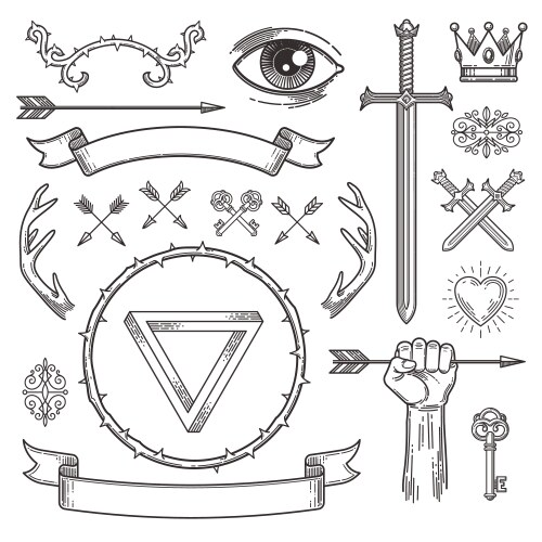 Arrow Tattoo Vector Images (over 8,100)