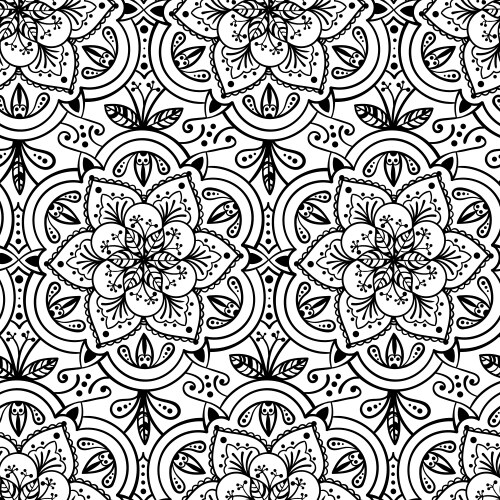 Aztec seamless pattern Royalty Free Vector Image