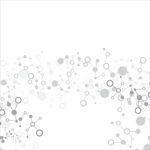 Molecule abstract Royalty Free Vector Image - VectorStock