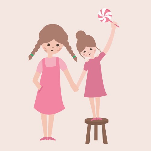 Sisters Vector Images (over 26,000)