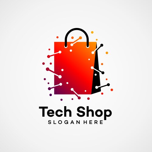 Electronic Shop Logo Vector Images (over 7,400)