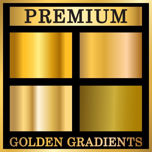 Realistic gold background texture Royalty Free Vector Image