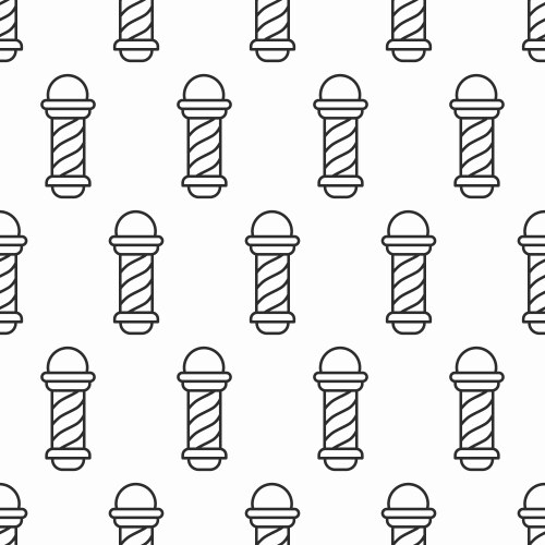 Barber shop pattern background Royalty Free Vector Image