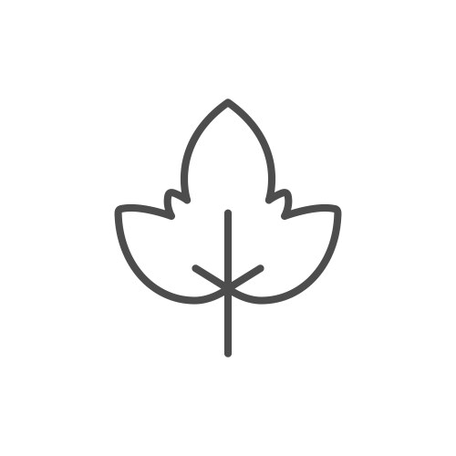 Oak leaf hand drawn sketch icon Royalty Free Vector Image