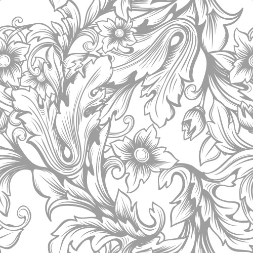 Vintage seamless wallpaper background Royalty Free Vector