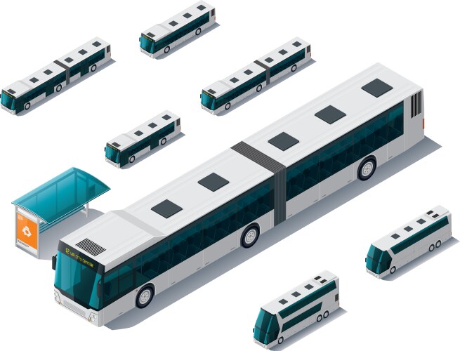 Isometric Bus Collection