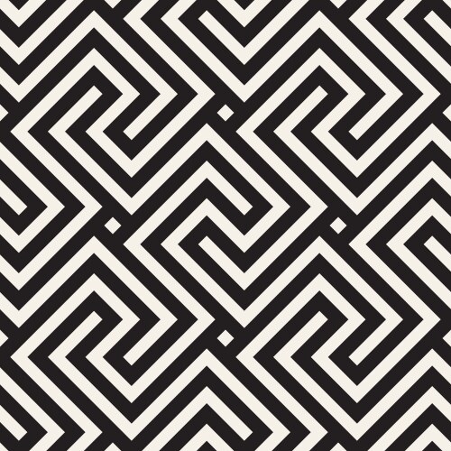 Nordic geometric seamless pattern Royalty Free Vector Image
