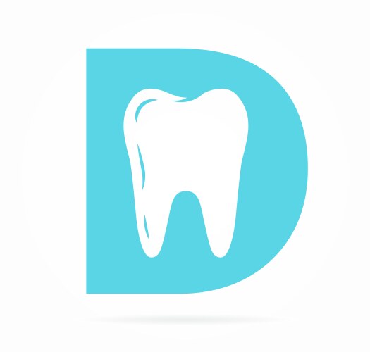 Tooth circle icon Royalty Free Vector Image - VectorStock