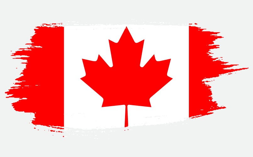 Happy canada day july 1 holiday celebrate card Vector Image