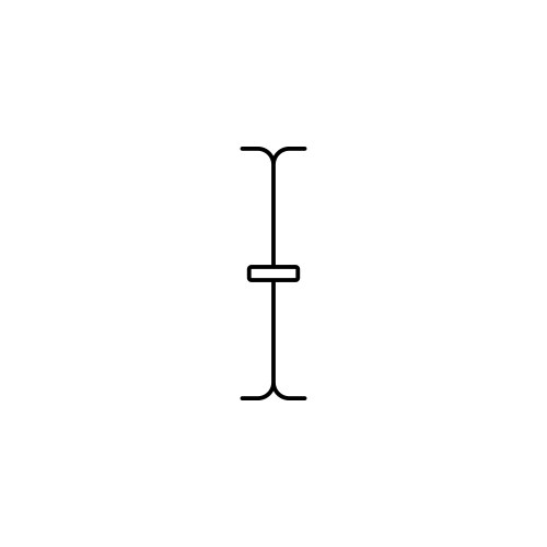 Text pointer for editing and formatting in ui vektorbild