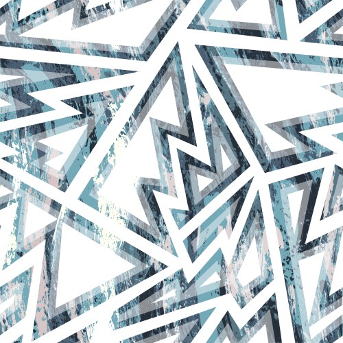 blue ancient grunge pattern vector