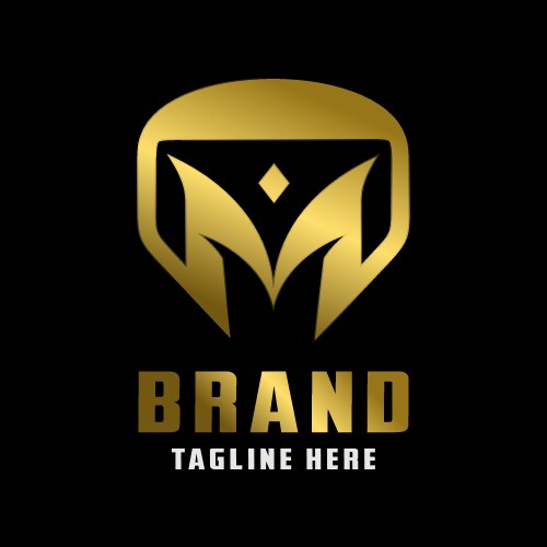Wh monogram logo with modern shield style design – Royalty-Free Vector ...