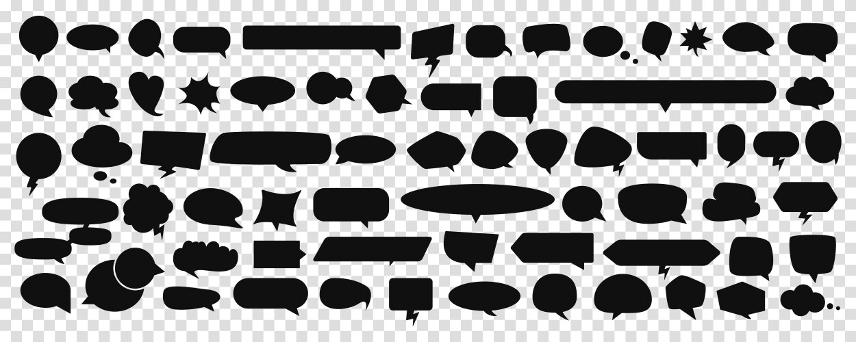 3d speech bubble icon Royalty Free Vector Image