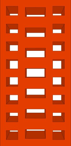 Brick Wall Hole Royalty Free Vector Image - VectorStock