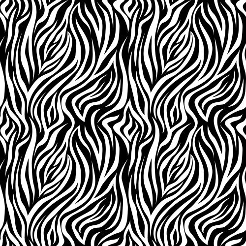 Fashion patterns zebra background african design Vector Image