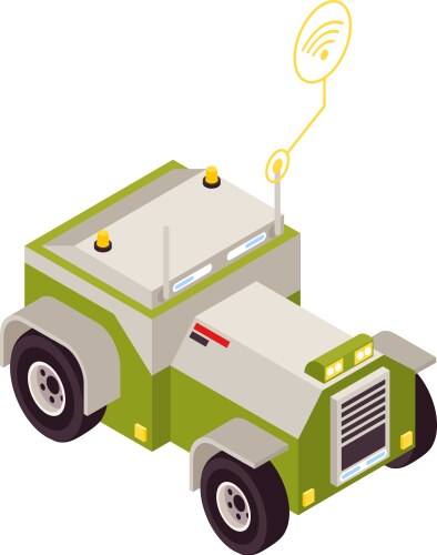 smart farming icon vector image