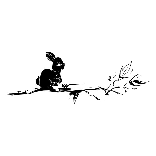 Running Rabbit Vector Images (over 3,900)