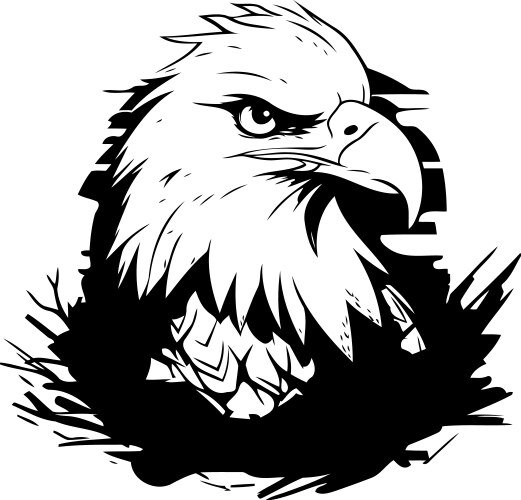 Eagle Nest Vector Images (over 1,000)