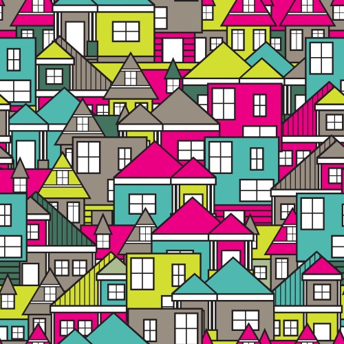 A seamless offset pattern Royalty Free Vector Image
