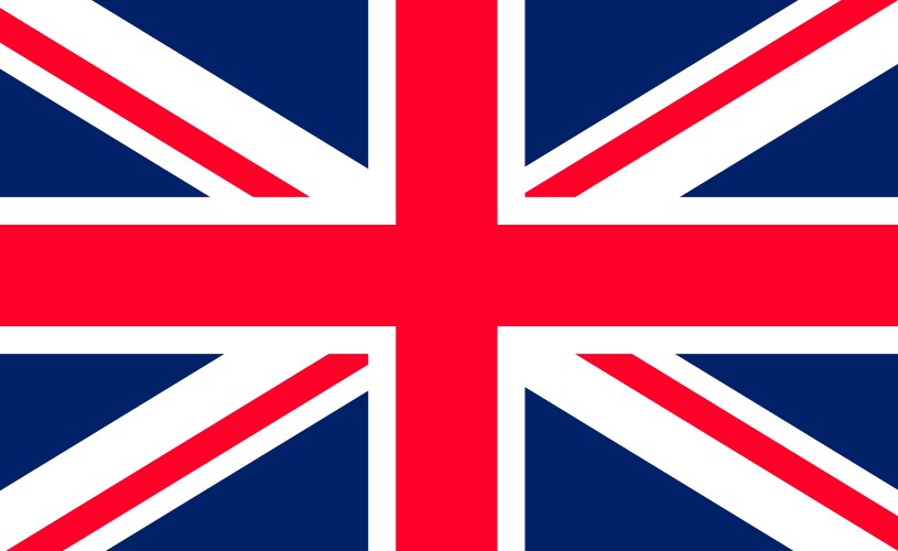 Union Jack Flag Vector Image