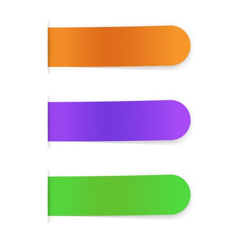 Sticky reminder notes realistic colored papers Vector Image