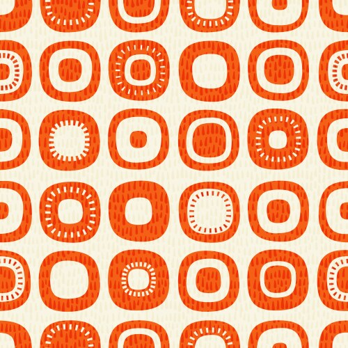 Seamless abstract mid century modern pattern Vector Image