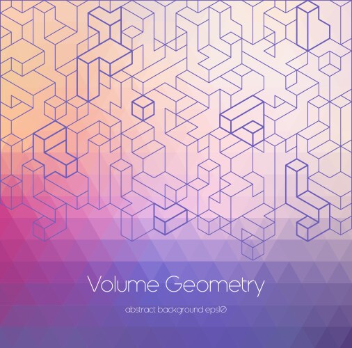 Abstract polygonal background Royalty Free Vector Image