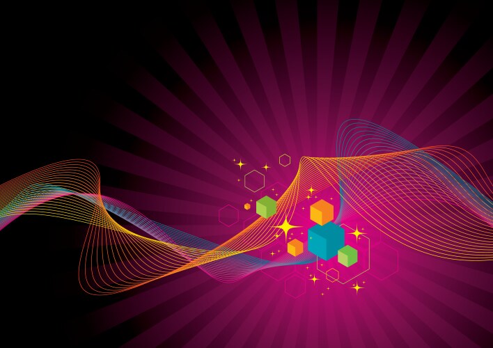 abstract background vector image vector image