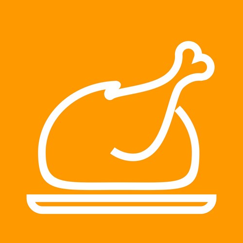 Chicken broast Vector Images & Graphics for Commercial Use | VectorStock