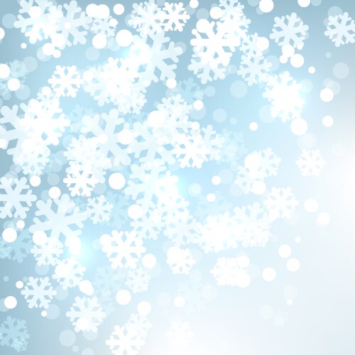 Pink background snowflakes seamless pattern cute Vector Image