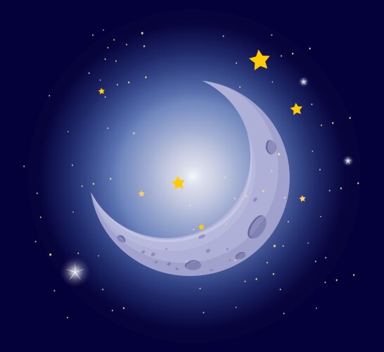 Diagram showing flight path to moon Royalty Free Vector